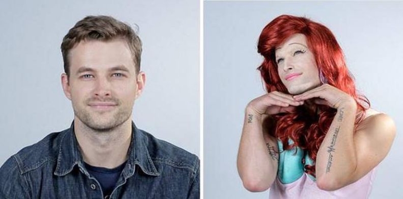 Makeup Artist Turned These Five Guys Into Beautiful Disney Princesses