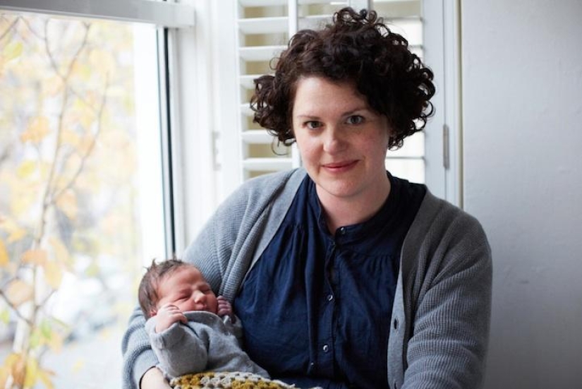 Mamás con niños de un día