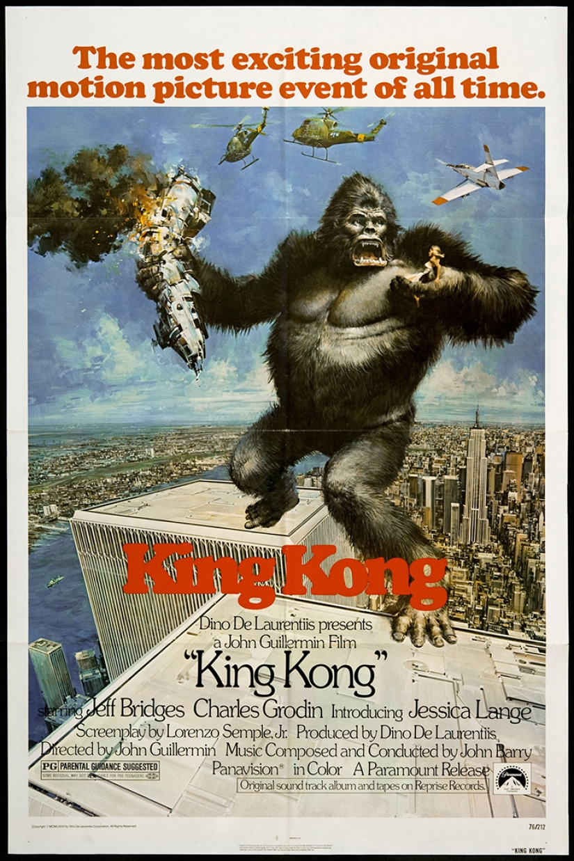 Manchó a Lyalya, se sentó en la repisa: 82 años desde el estreno de "King Kong"