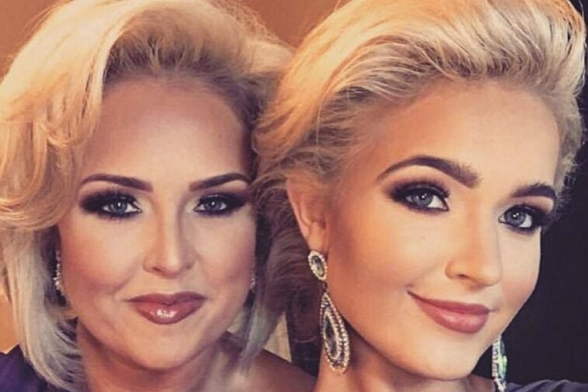 Manzana del manzano: hermosa madre e hija acaban de volar un concurso de belleza