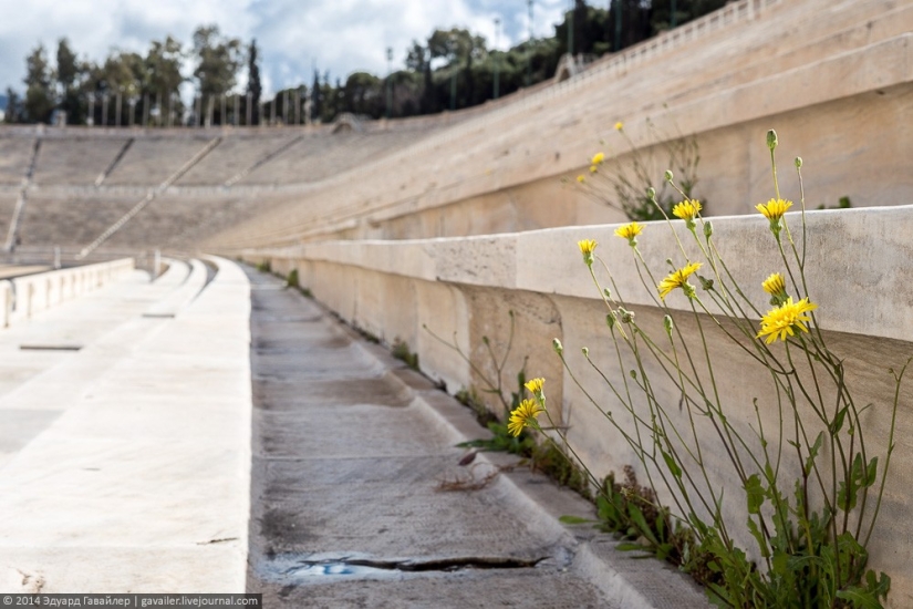 Marble stadium of the first Olympic Games Marble stadium of the first Olympic Games