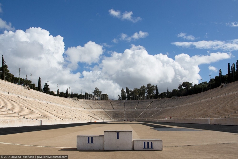 Marble stadium of the first Olympic Games Marble stadium of the first Olympic Games