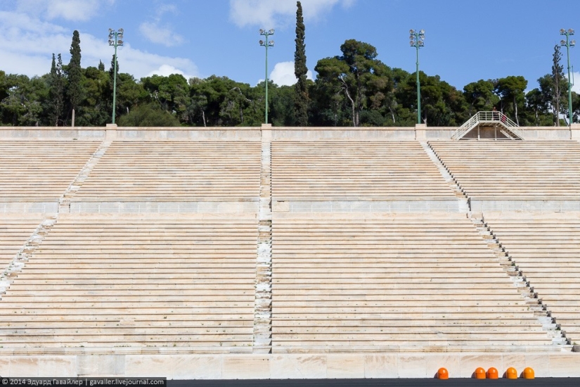 Marble stadium of the first Olympic Games Marble stadium of the first Olympic Games