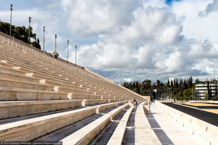 Marble stadium of the first Olympic Games Marble stadium of the first Olympic Games