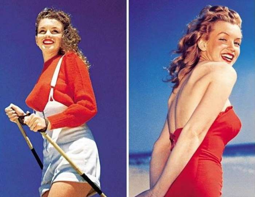 Marilyn Monroe: miraculous transformation into an actress