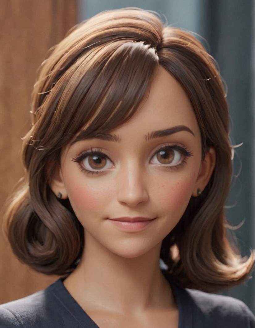 Me imaginé cómo se verían los personajes de la oficina si fueran parte de una serie animada de Disney o Pixar (Parte 2)