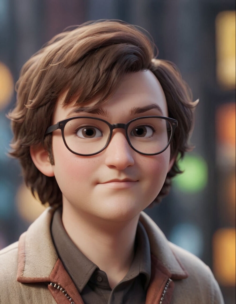 Me imaginé cómo se verían los personajes de la oficina si fueran parte de una serie animada de Disney o Pixar (Parte 2)