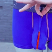 Men's underpants that allow you not to get out of wide trousers