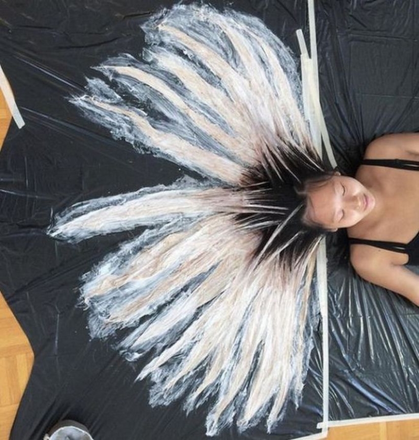 “Mermaid hair” is a new beauty trend from social networks