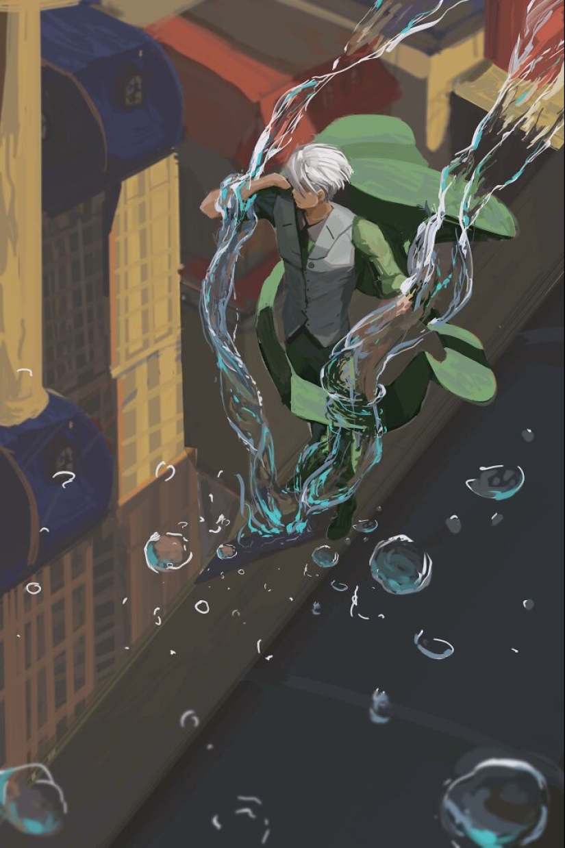 Mi viaje artístico: aquí hay 25 de mis ilustraciones, cada una de las cuales representa un hito que he cruzado como artista