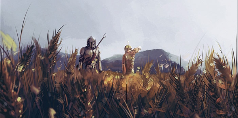 Mi viaje artístico: aquí hay 25 de mis ilustraciones, cada una de las cuales representa un hito que he cruzado como artista