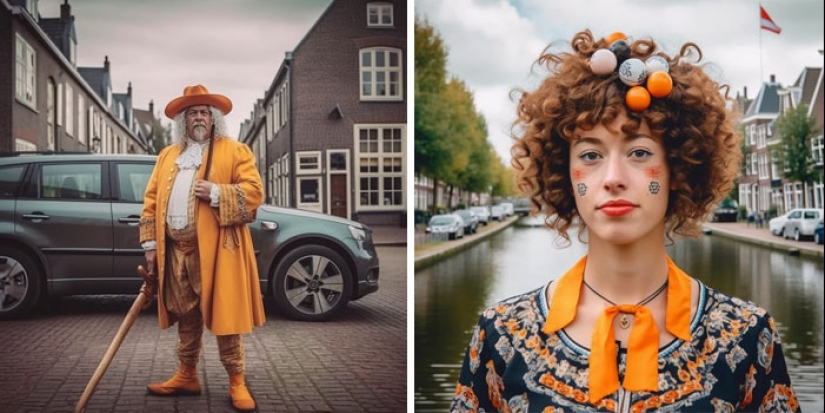 Midjourney generó representantes estereotipados de diferentes países europeos