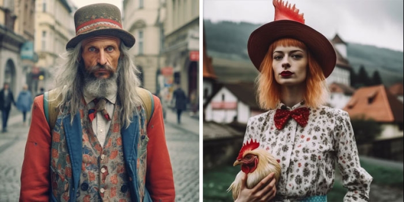 Midjourney generó representantes estereotipados de diferentes países europeos