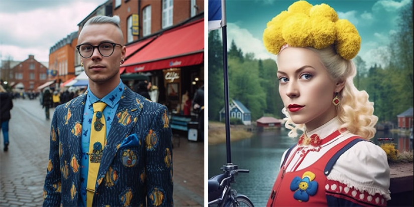 Midjourney generated stereotypical representatives of different European countries Midjourney generated stereotypical representatives of different European countries