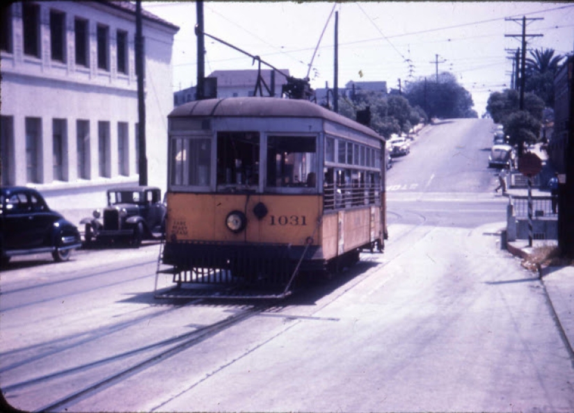 Mientras la URSS estaba en guerra con los fascistas: fotos en color de la pacífica Los Ángeles durante la Segunda Guerra Mundial y después Mientras la URSS estaba en guerra con los fascistas: fotos en color de la pacífica Los Ángeles durante la Segunda Guerra Mundial y después