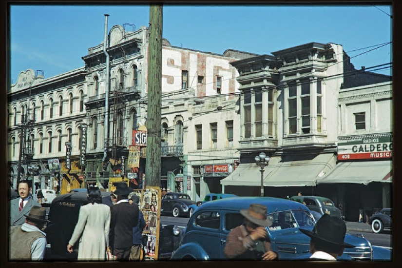 Mientras la URSS estaba en guerra con los fascistas: fotos en color de la pacífica Los Ángeles durante la Segunda Guerra Mundial y después Mientras la URSS estaba en guerra con los fascistas: fotos en color de la pacífica Los Ángeles durante la Segunda Guerra Mundial y después