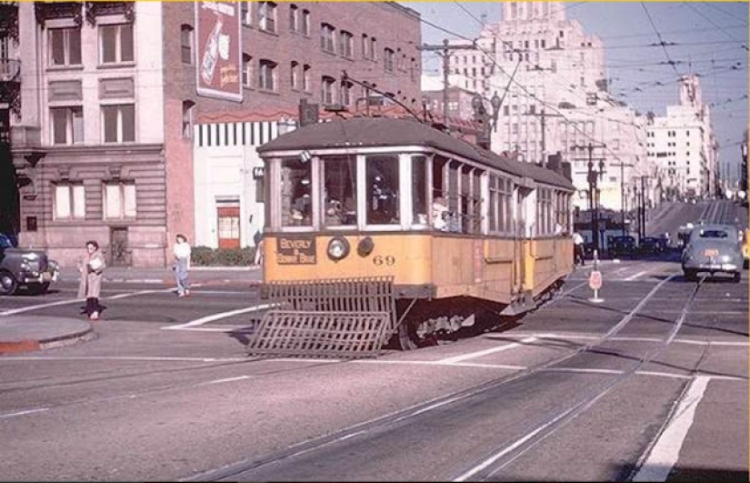 Mientras la URSS estaba en guerra con los fascistas: fotos en color de la pacífica Los Ángeles durante la Segunda Guerra Mundial y después Mientras la URSS estaba en guerra con los fascistas: fotos en color de la pacífica Los Ángeles durante la Segunda Guerra Mundial y después