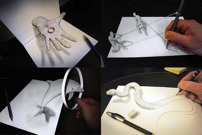 Mind-blowing 3D drawings Mind-blowing 3D drawings