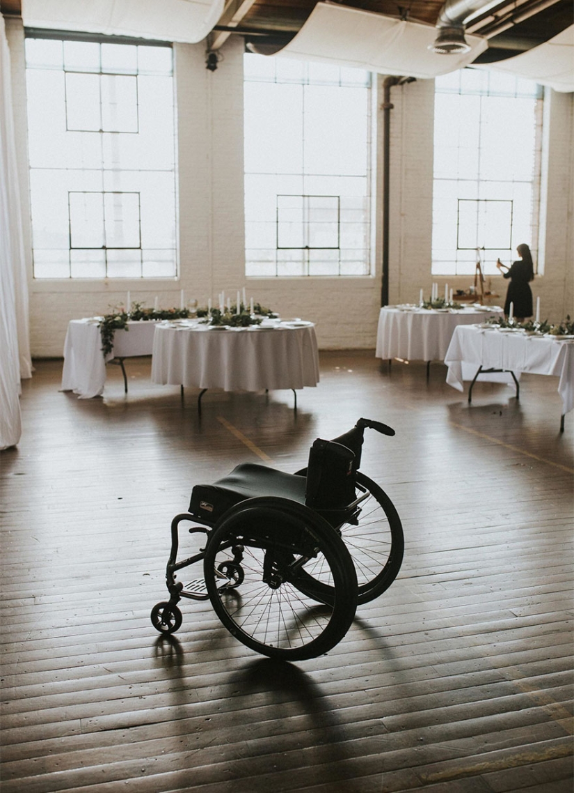 Miracles happen: the paralyzed bride got up and walked to the altar, touching the groom and guests to tears Miracles happen: the paralyzed bride got up and walked to the altar, touching the groom and guests to tears