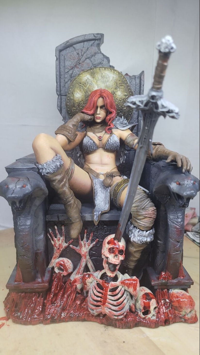 Mis 8 figuras inspiradas en personajes de videojuegos