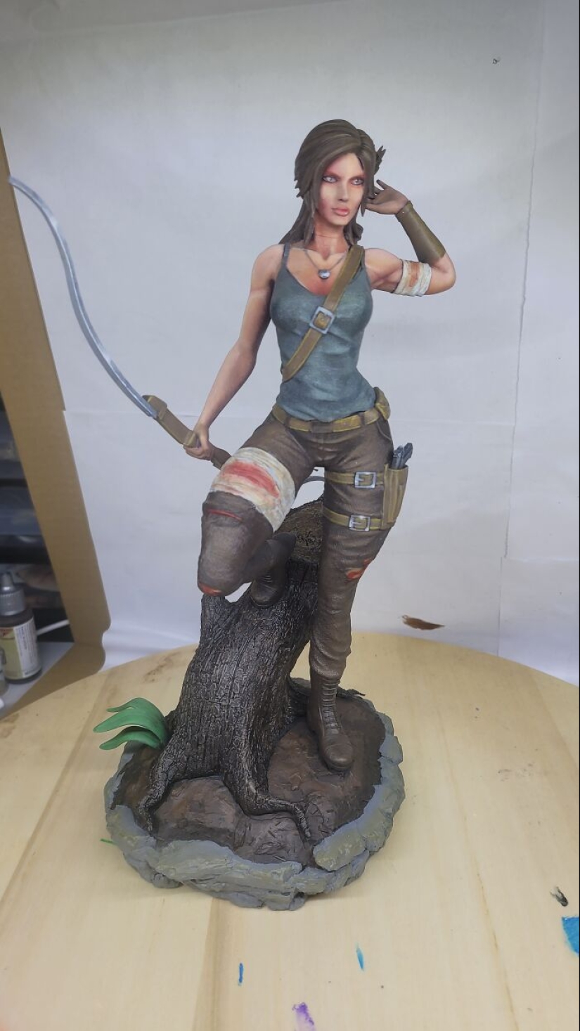 Mis 8 figuras inspiradas en personajes de videojuegos