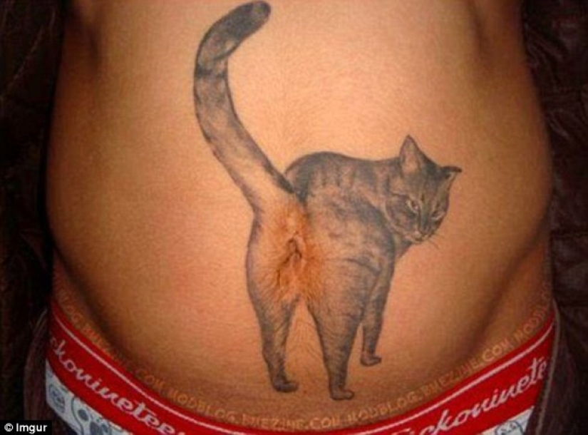 Mistakes that can only be erased with blood: unsuccessful tattoos Mistakes that can only be erased with blood: unsuccessful tattoos