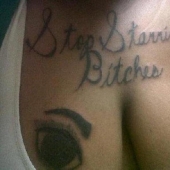 Mistakes that can only be erased with blood: unsuccessful tattoos