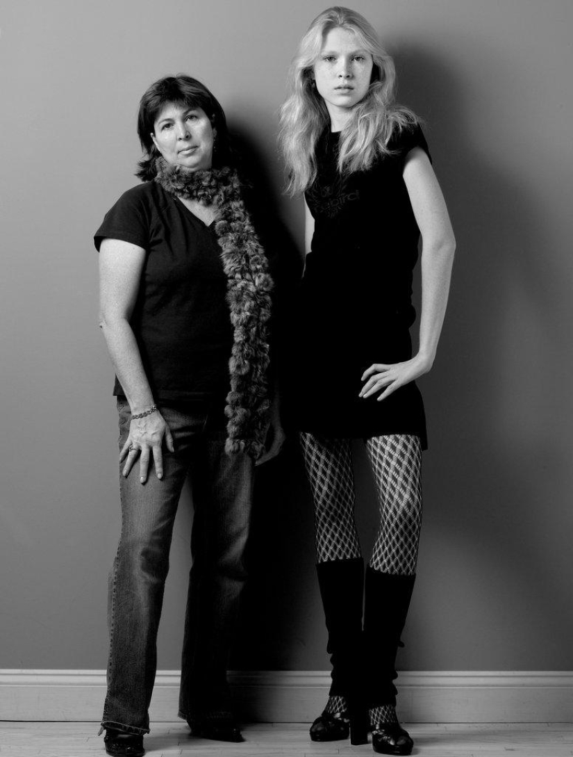 Modelos y sus madres