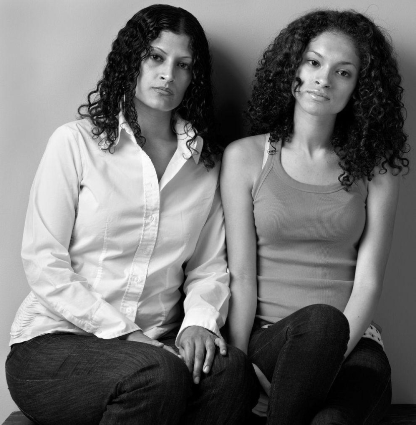 Models and their mothers