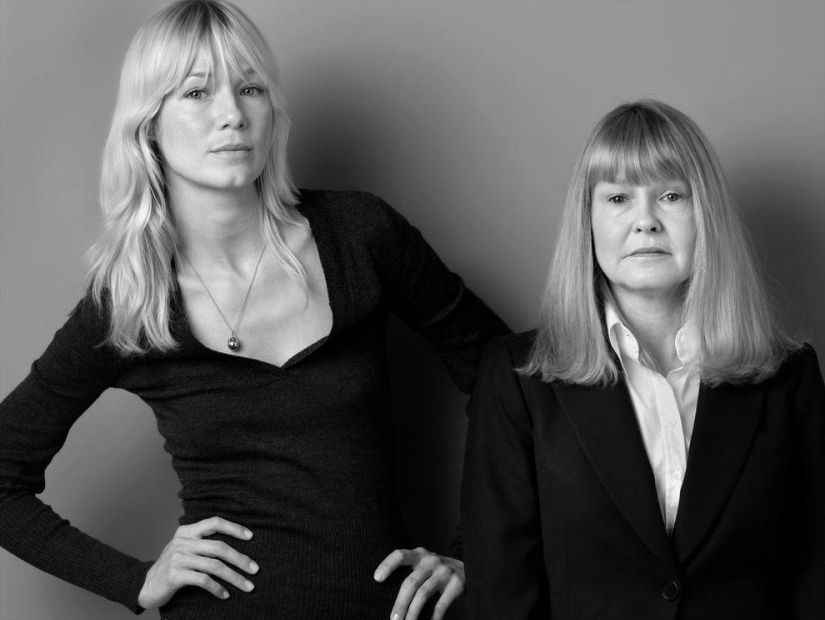 Models and their mothers