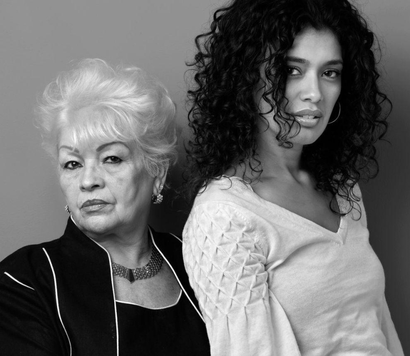 Models and their mothers