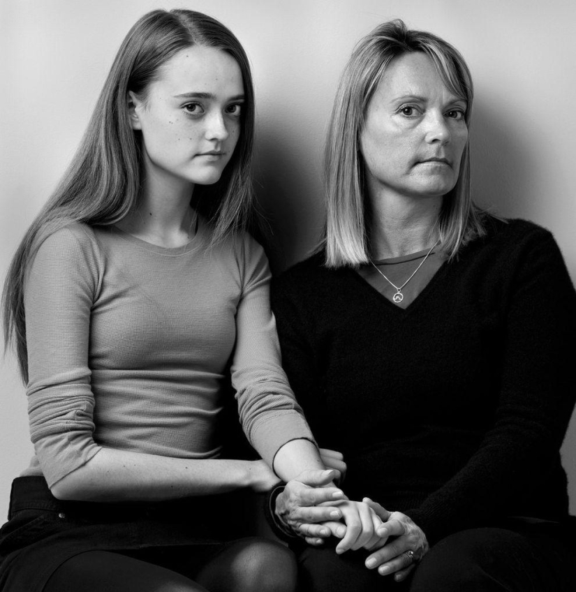 Models and their mothers