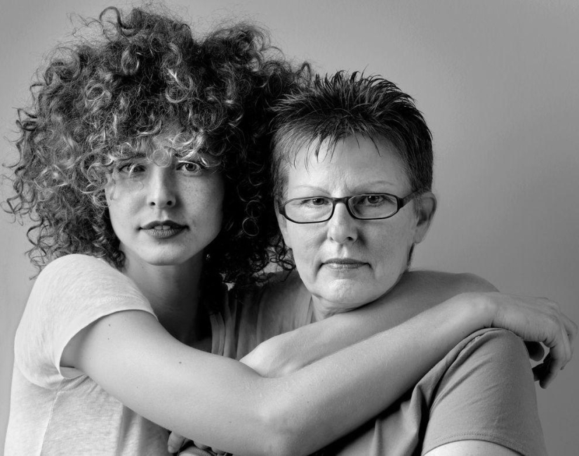 Models and their mothers