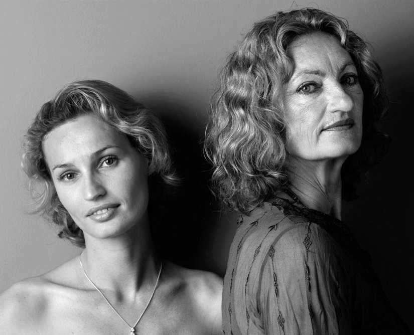 Models and their mothers