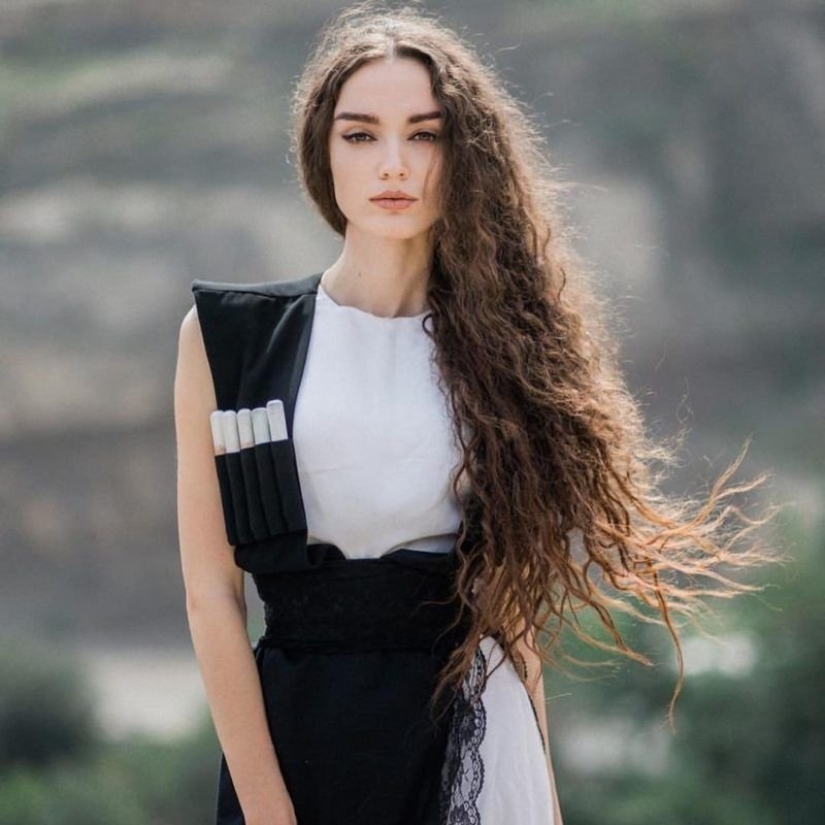 Modesty and beauty of Caucasian women