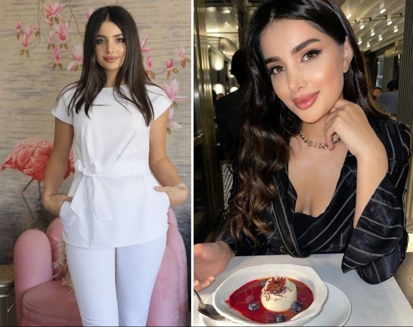 Modesty and beauty of Caucasian women