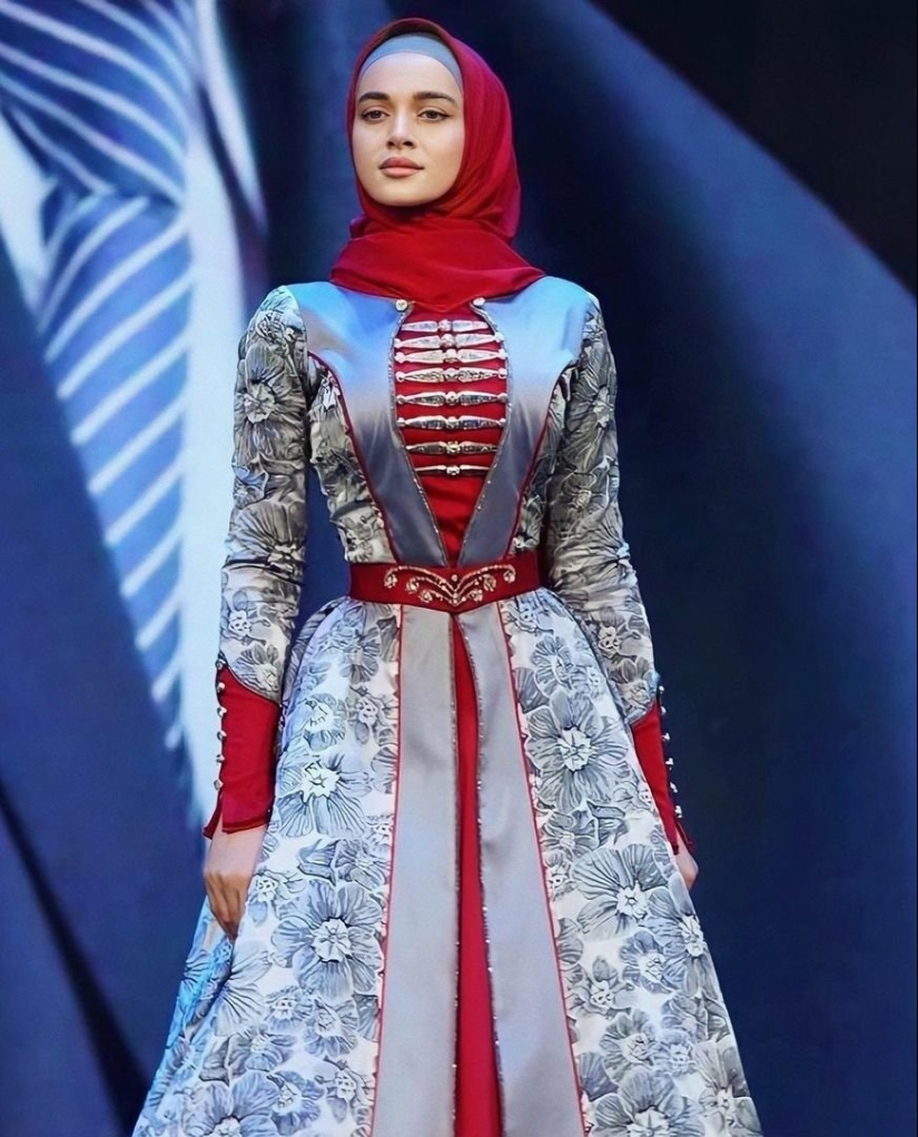 Modesty and beauty of Caucasian women