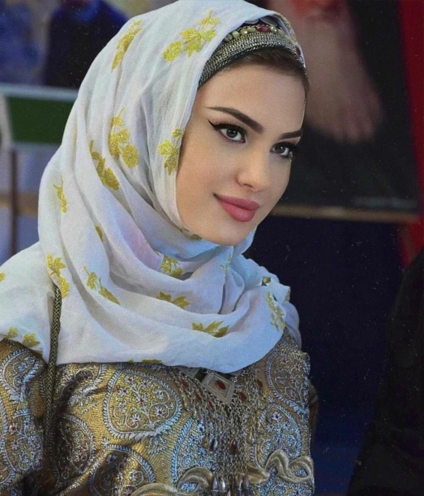 Modesty and beauty of Caucasian women