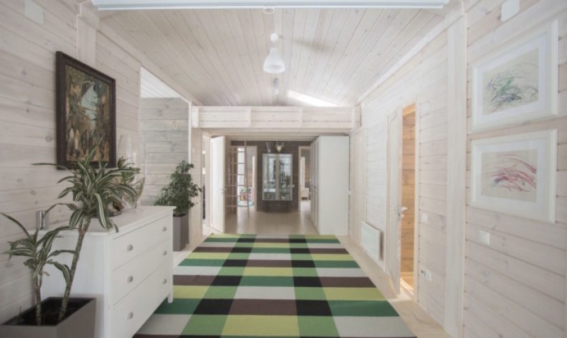 Modular house in the Moscow region, built in a week and only 4 million rubles