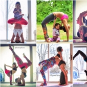 Mom and daughter yoga classes have conquered the world