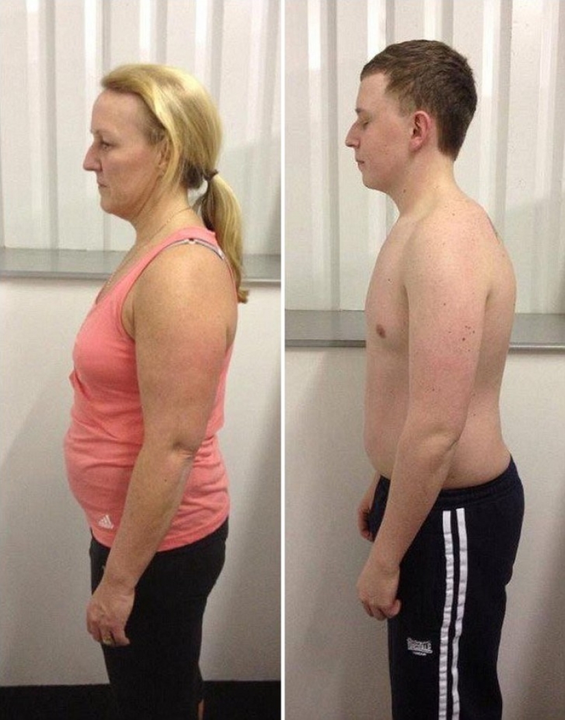 Mom and son decided to change their lives once and for all Mom and son decided to change their lives once and for all