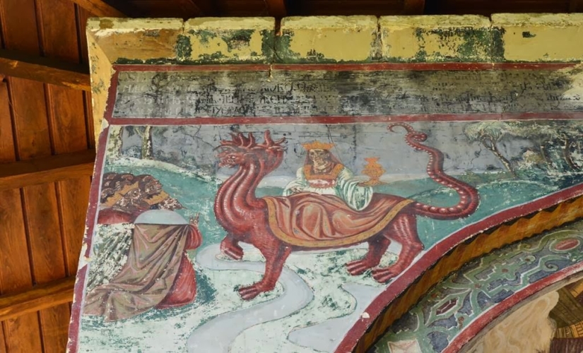 Monasteries in Romania, where amazing frescoes are not inside, but outside