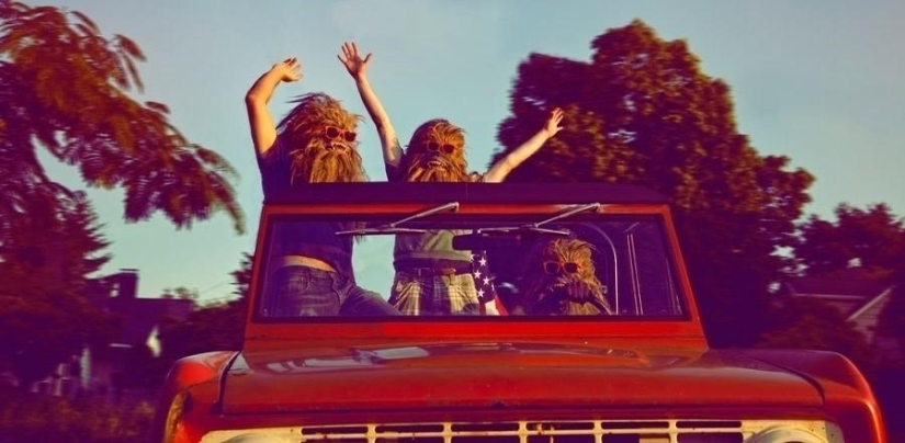 Monstruos wookiee de Star Wars en la vida cotidiana Monstruos wookiee de Star Wars en la vida cotidiana