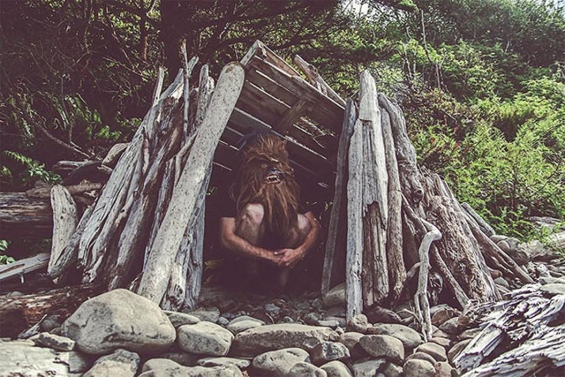 Monstruos wookiee de Star Wars en la vida cotidiana Monstruos wookiee de Star Wars en la vida cotidiana