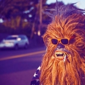 Monstruos wookiee de Star Wars en la vida cotidiana
