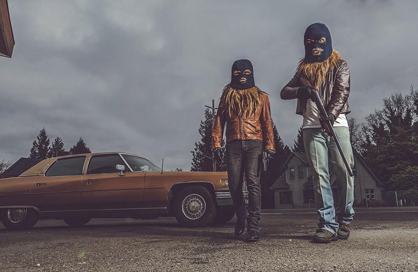 Monstruos wookiee de Star Wars en la vida cotidiana Monstruos wookiee de Star Wars en la vida cotidiana