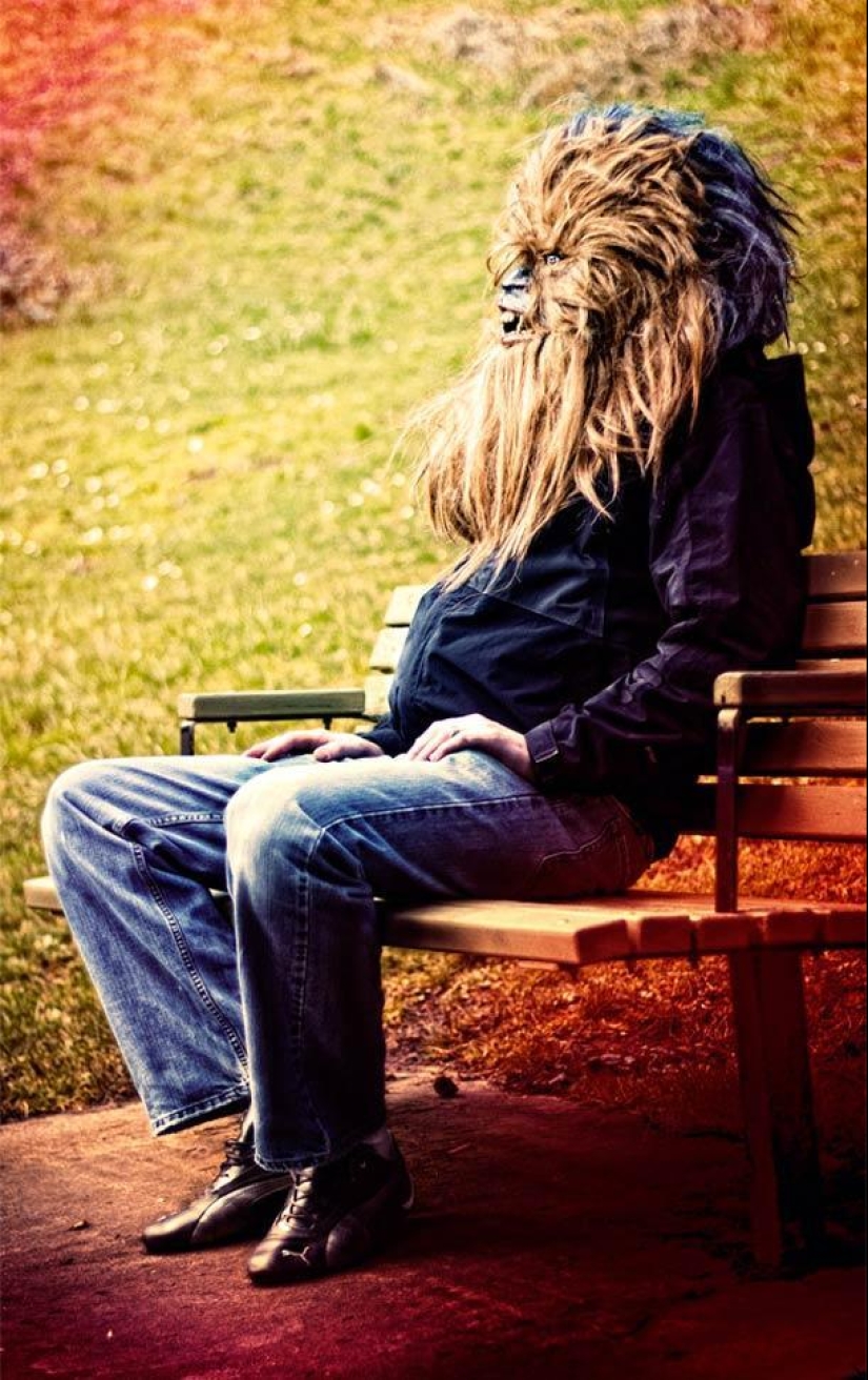 Monstruos wookiee de Star Wars en la vida cotidiana Monstruos wookiee de Star Wars en la vida cotidiana