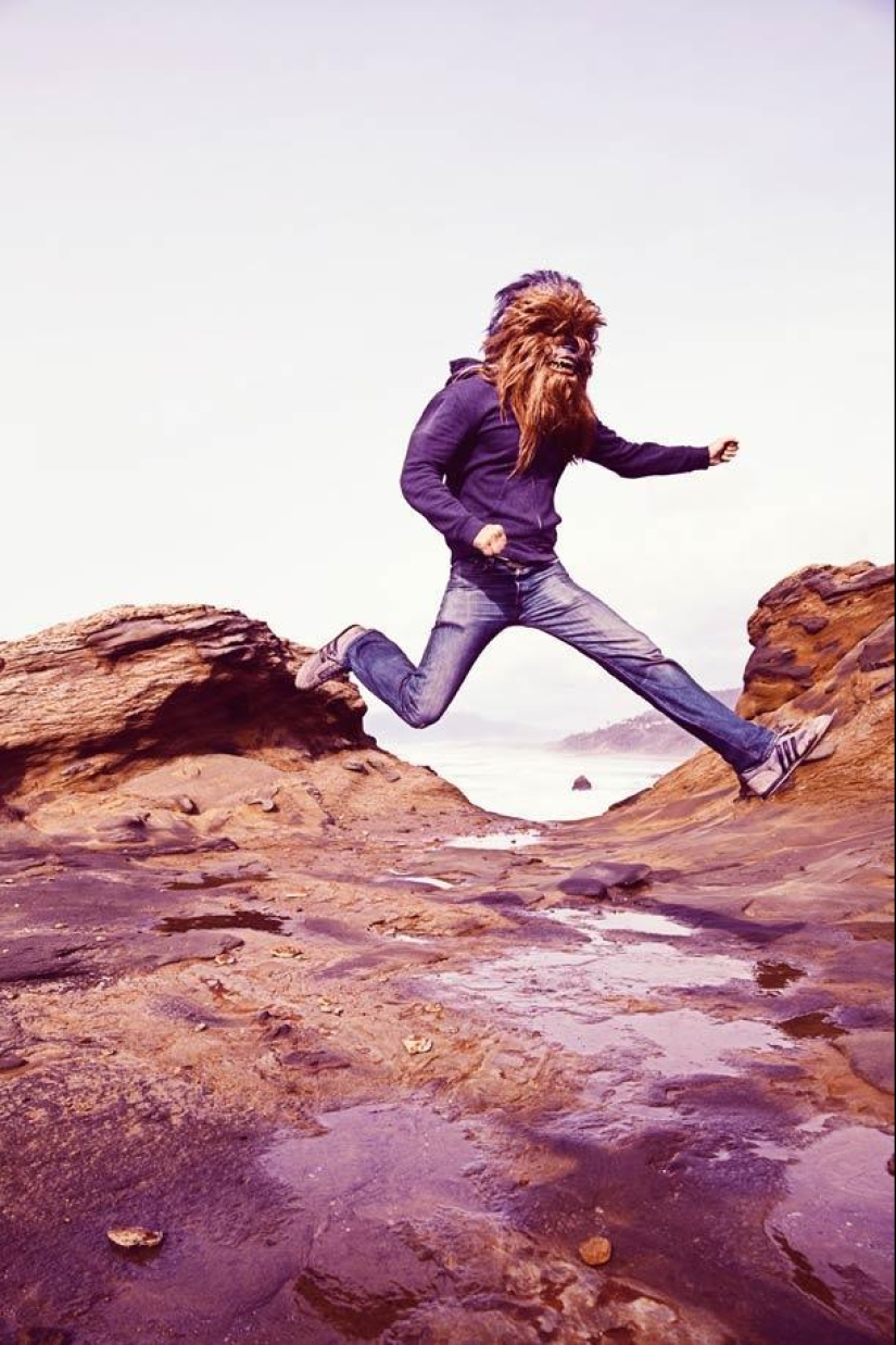 Monstruos wookiee de Star Wars en la vida cotidiana Monstruos wookiee de Star Wars en la vida cotidiana