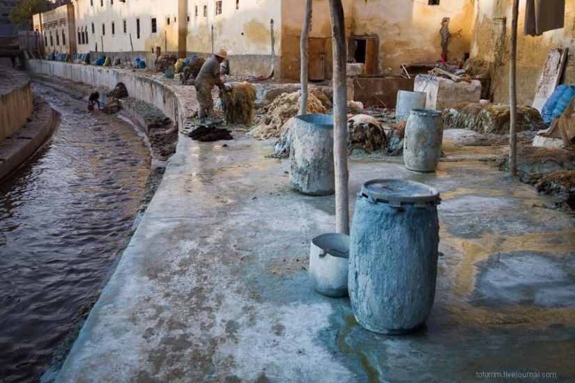 Morocco: Fes Leather Workshops
