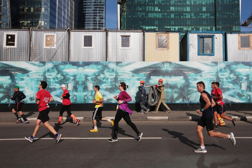 Moscú corriendo: todos los personajes de la Maratón de Moscú